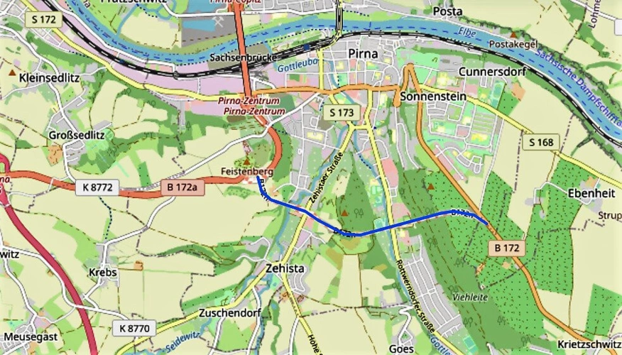 Blick aus dem DG