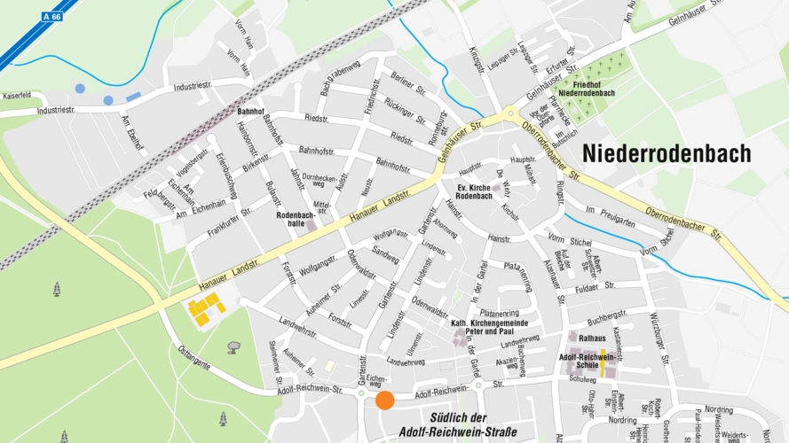Lageplan Rodenbach