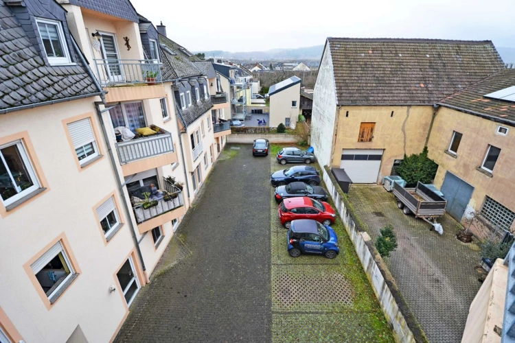 Stellplatz im Innenhof