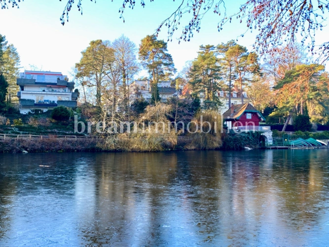 Blick über den Hubertussee