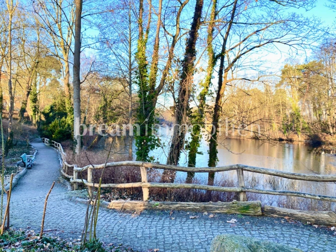 Spazierwege Hubertussee in Grunewald
