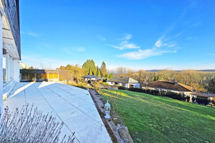 Garten und Panoramablick