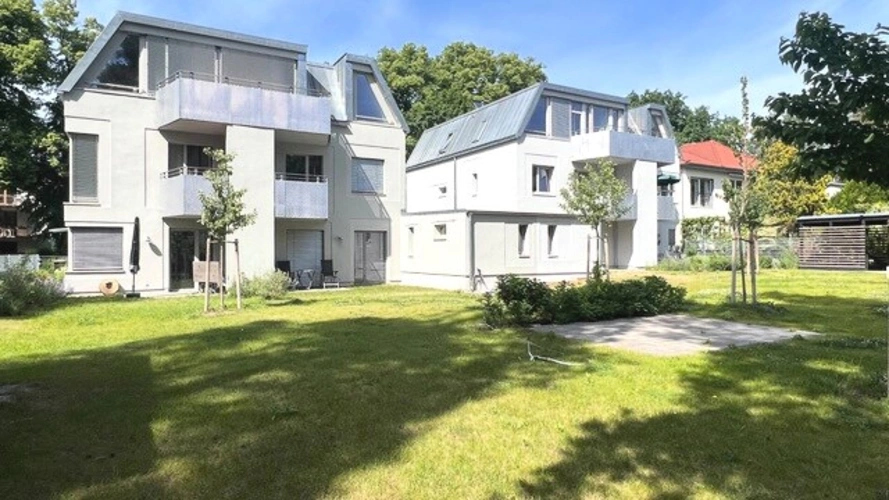 Garten Blick von Suden