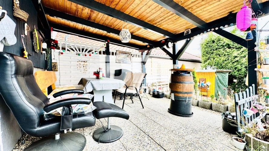Terrasse überdacht