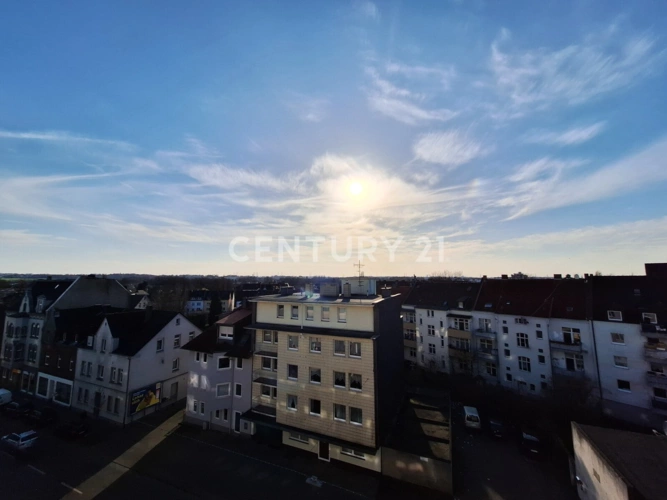Blick vom Balkon