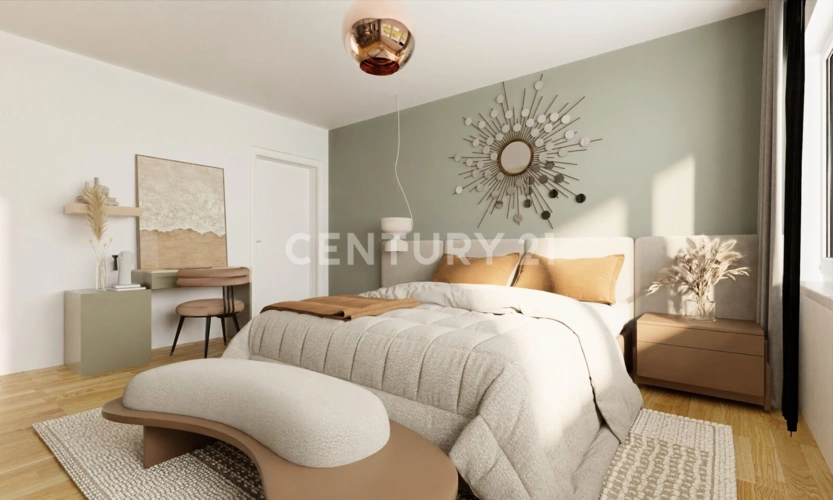 Visualisierung OG Schlafzimmer