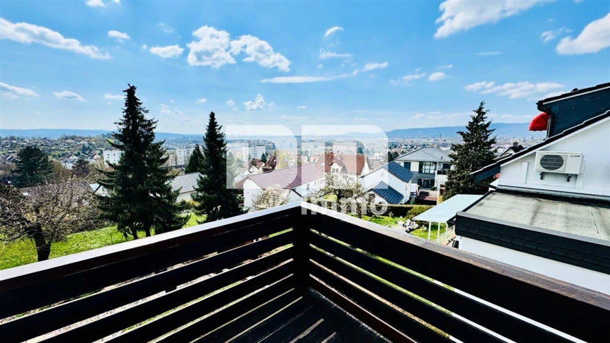 Ausblick auf Kassel 2 Balkon EG