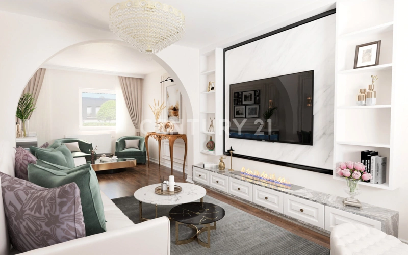 EG Visualisierung Wohnzimmer