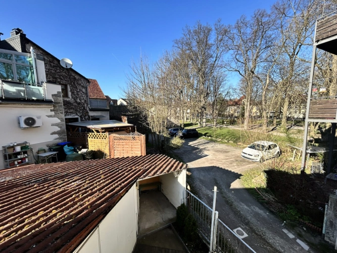 Blick vom Wintergarten
