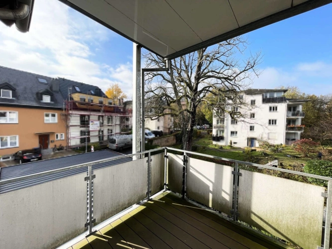 Balkon mit Aussicht