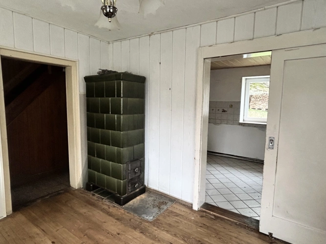 Wohnzimmer Blick Richtung Küche
