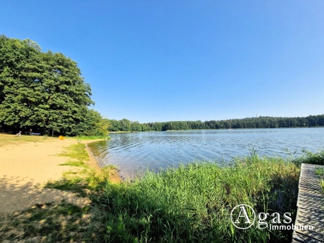 Dorfstrand Groß Leuthener See Ansicht 2