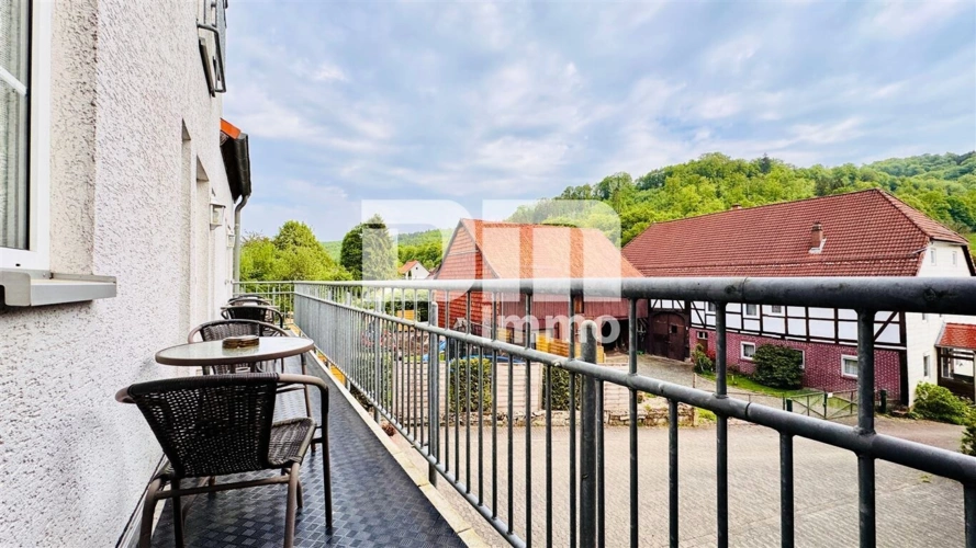 OG Gebäude 3 Zweibettzimmer / Duschbad / Balkon