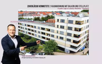 *Top vermietet*
2-Zimmerwohnung mit Balkon und Stellplatz in charmanten Stadttei...