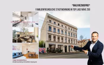 Großzügige 4-Raumwohnung mit Balkon in zentraler Lage in Leipzig / Gohlis - perf...