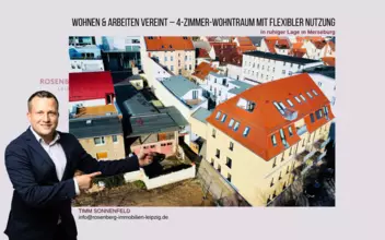 *bezugsfrei* 4-Zimmer-Wohnung mit Souterrain für Büro und Wohnen in zentraler La...