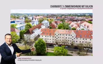 *2015 Kernsaniert* Charmante 3-Raumwohnung mit Balkon in grüner Lage in Leipzig ...