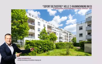 Helle 2-Raumwohnung in in pulsierender Innenstadtlage Leipzig / Zentrum-Süd