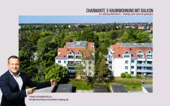 *frei werdend* tolle 3-Raumwohnung mit Balkon in ruhiger und zentraler Lage in L...